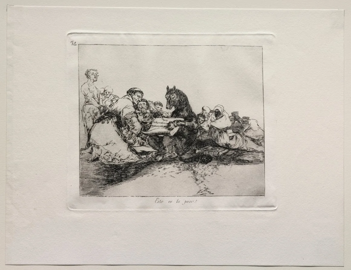 The Horrors of War:  This is the  Worst of it!, by Francisco Goya, 1815