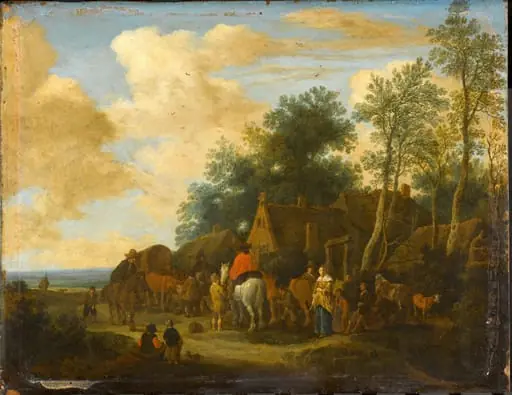 Halting at a Roadside Inn