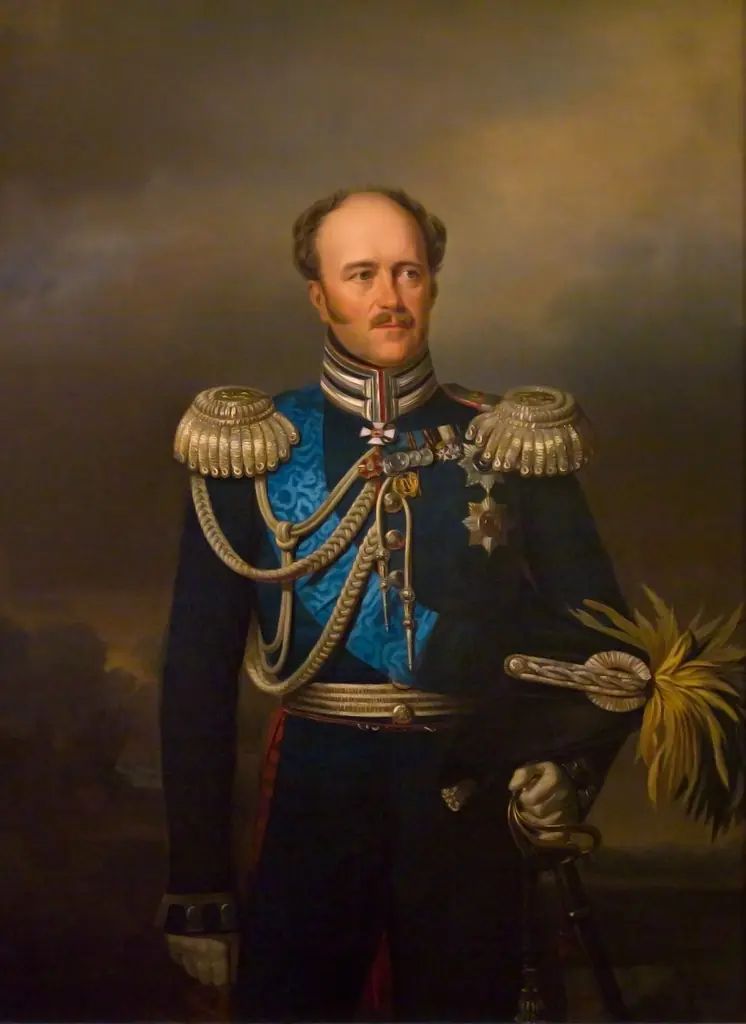 "Portrait of Count Alexander Benkendorff" (copy)
