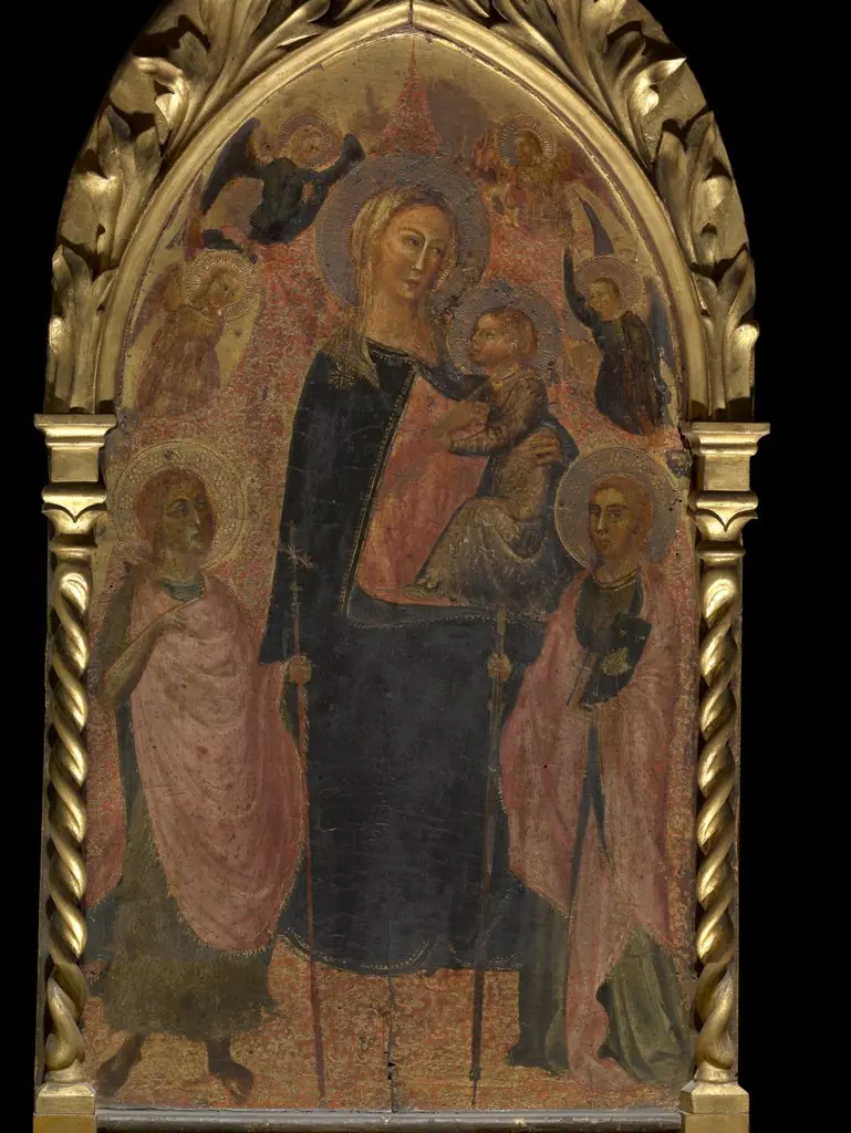 Madonna with Angels and Saints