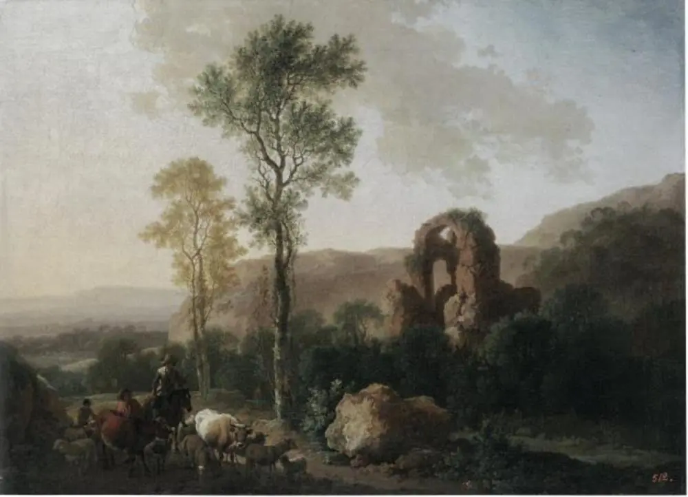 View of the Roman Campagna