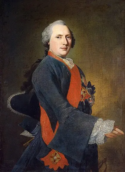 Portrait of Marshal of the Count Karl Sievers