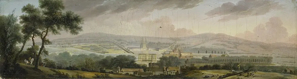 View of the back of a Palace