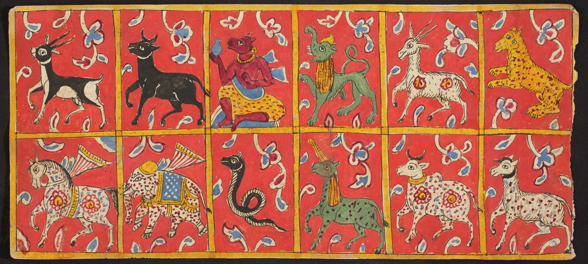 Tantric Manuscript "Sangrahani Sutra", by Unknown, unspecified