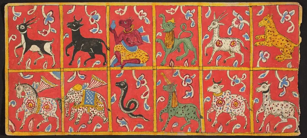 Tantric Manuscript "Sangrahani Sutra"