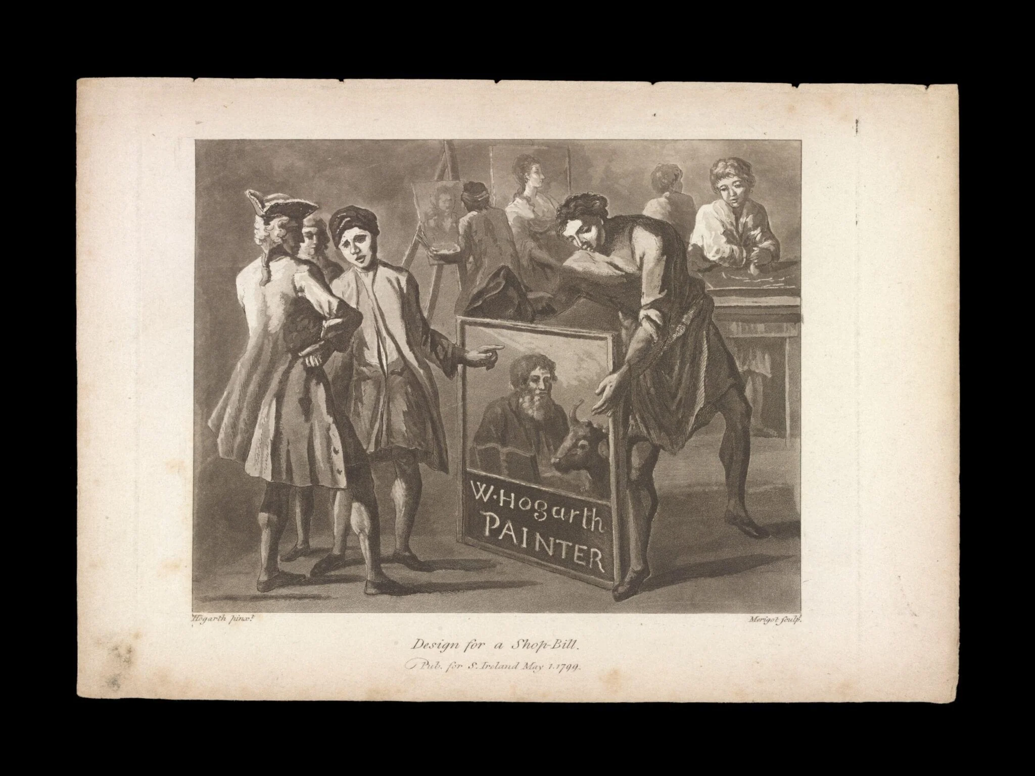 H Beard Print Collection, by William Hogarth, 1