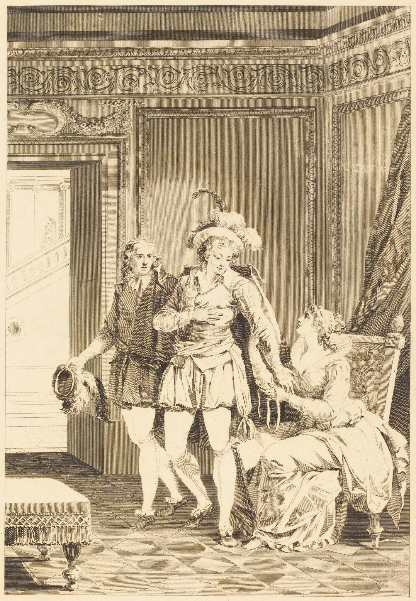 Joconde: Le depart