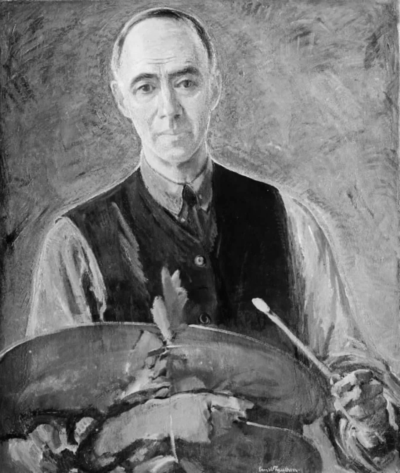 Self-Portrait, by Unknown, unspecified, 1927