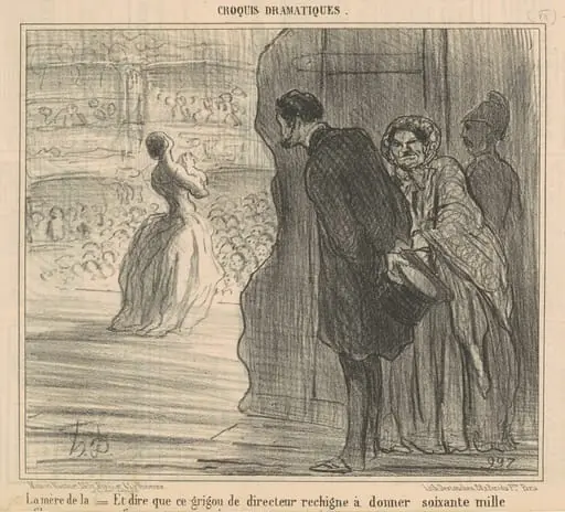Le mère d ela chanteuse