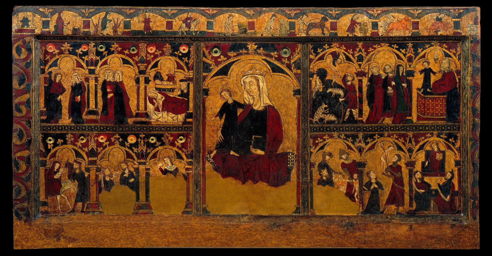 Altar frontal of Jesus' childhood
