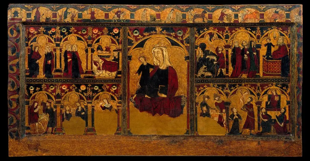 Altar frontal of Jesus' childhood