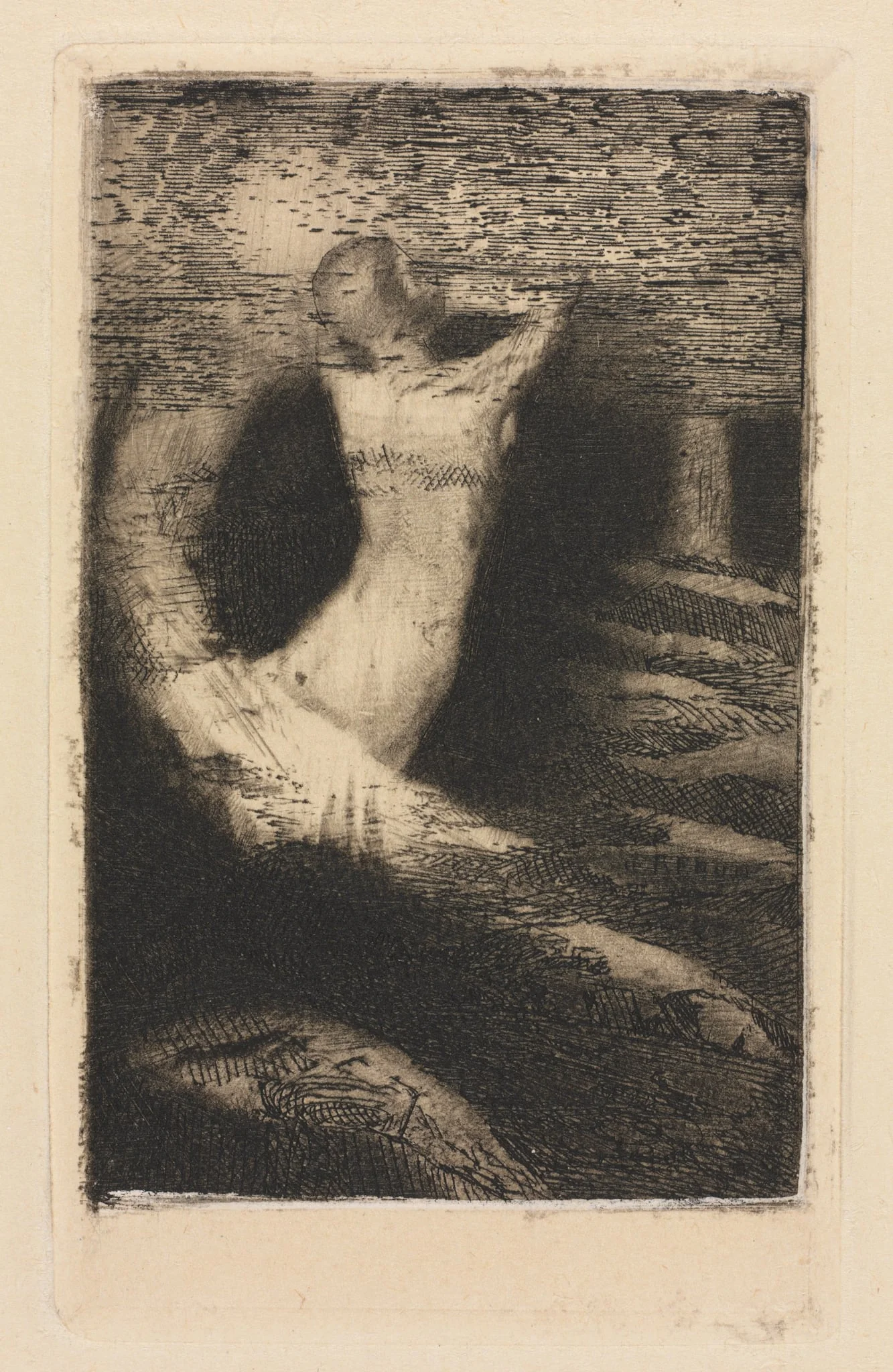 Passage of a Soul, by Odilon Redon, 1891
