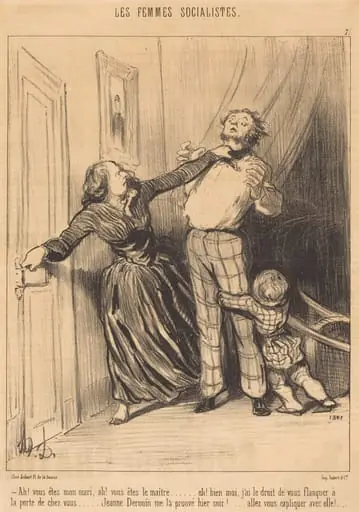 Ah! vous êtes mon mari, ah! vous êtes le maître...
