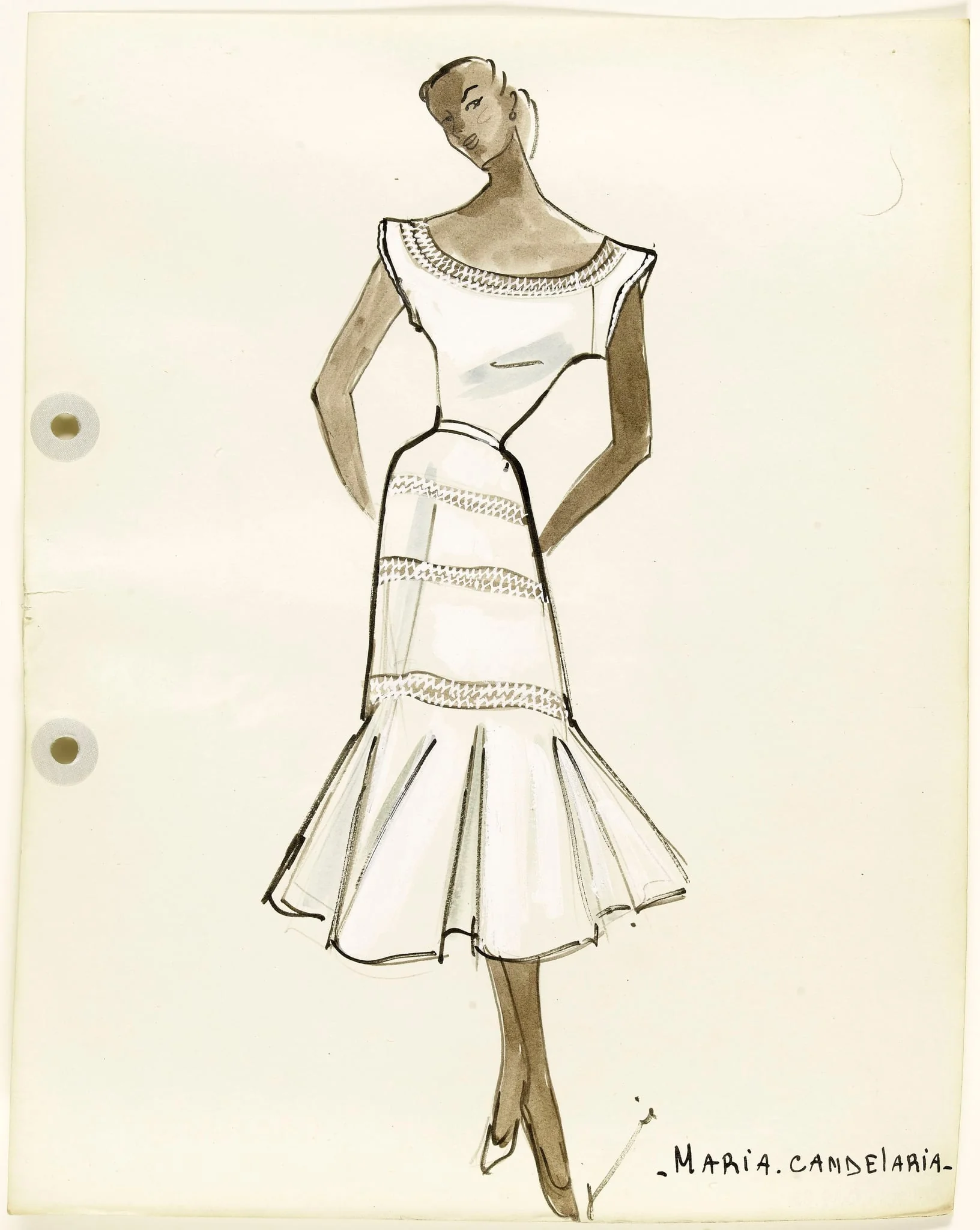 'Maria-Candelaria', by Marie-Louise Carven, 1951