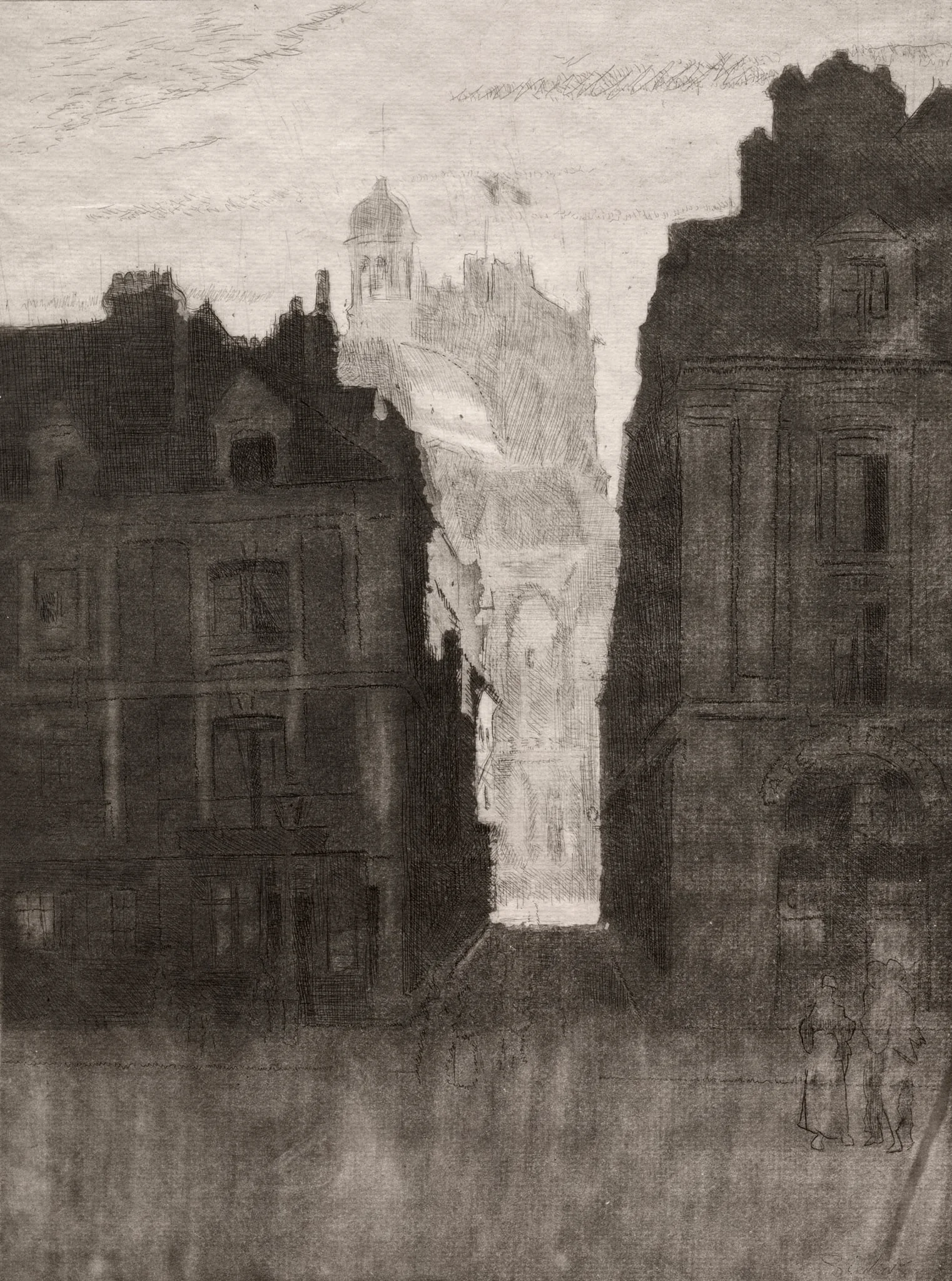 Dieppe, La Rue Notre Dame