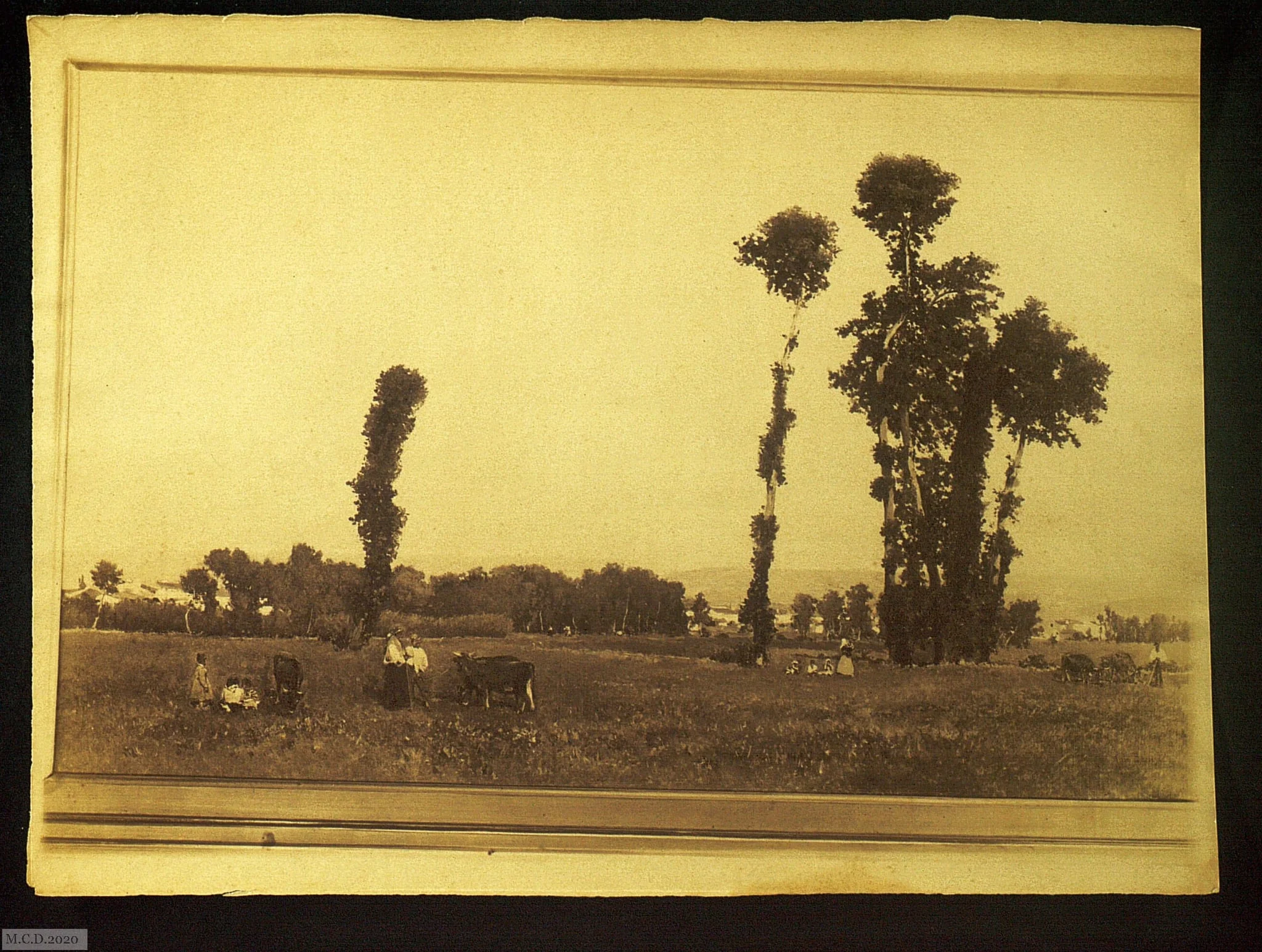 [Paisaje rural], by Unknown, 1850