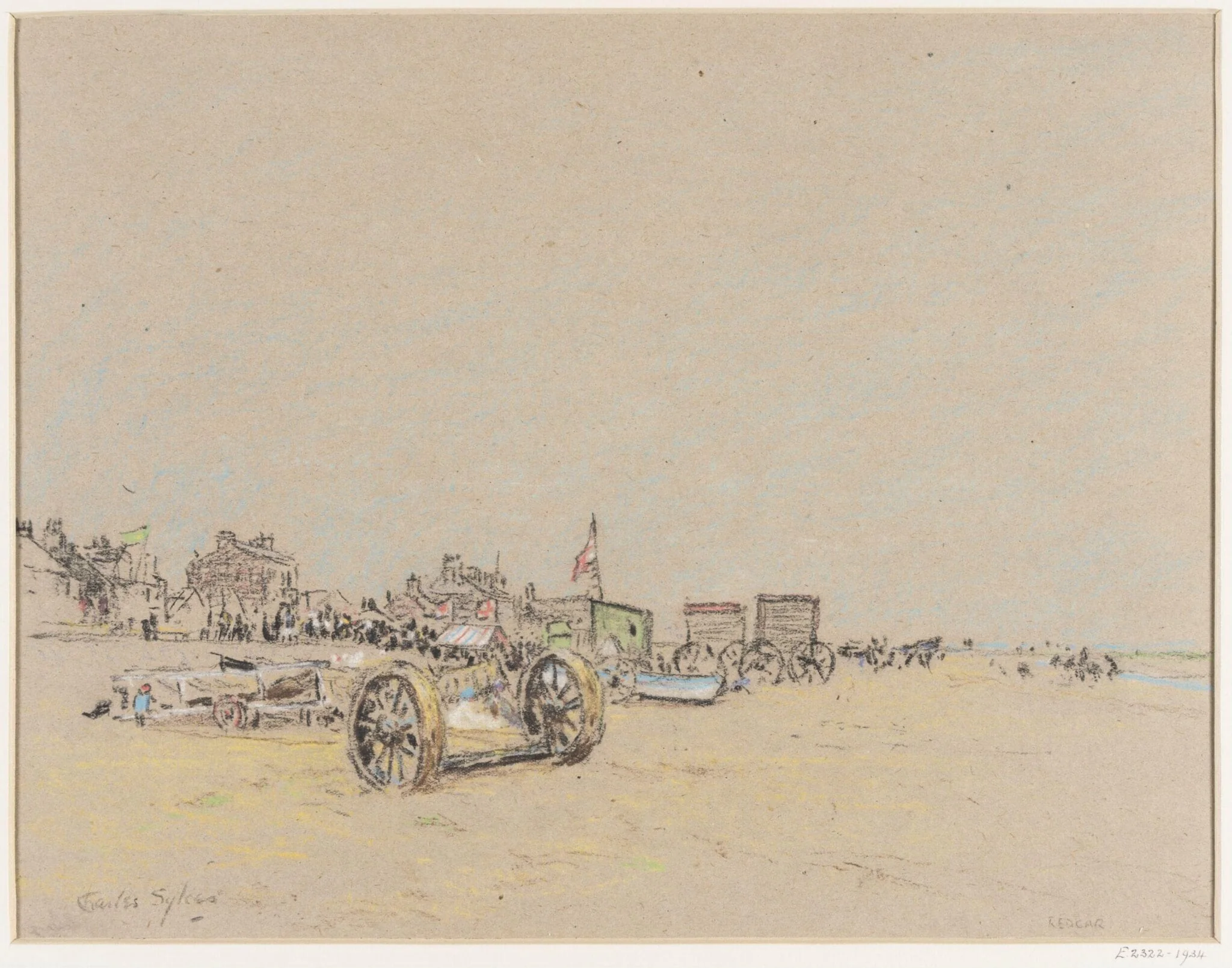 Redcar, by Charles Sykes, 1911