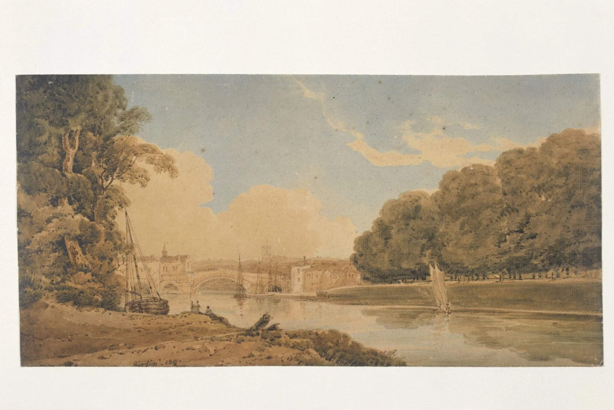 The Mayor's Walk on the Banks of the Ouse, Yorkshire