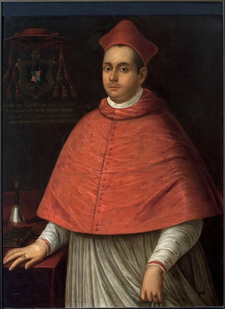 Portrait of Jerzy Radziwiłł (1556–1600), cardinal