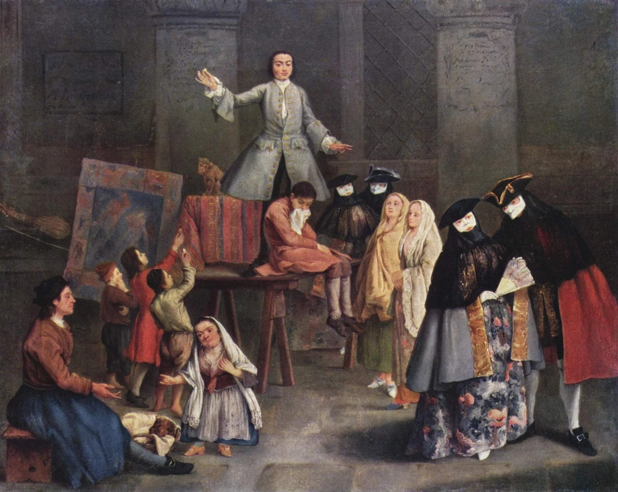 The Toothpuller, by Pietro Longhi, oil, 1750