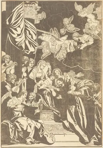 The Mystic Marriage of Saint Catherine