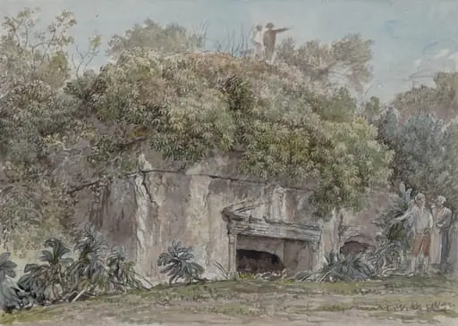 Ruins near Castel Gandolfo