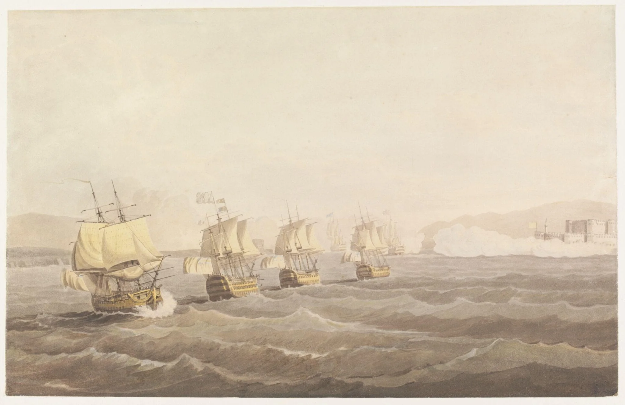 The Passage of Admiral Duckworth's Fleet in 1806-07 through the Dardanelles'