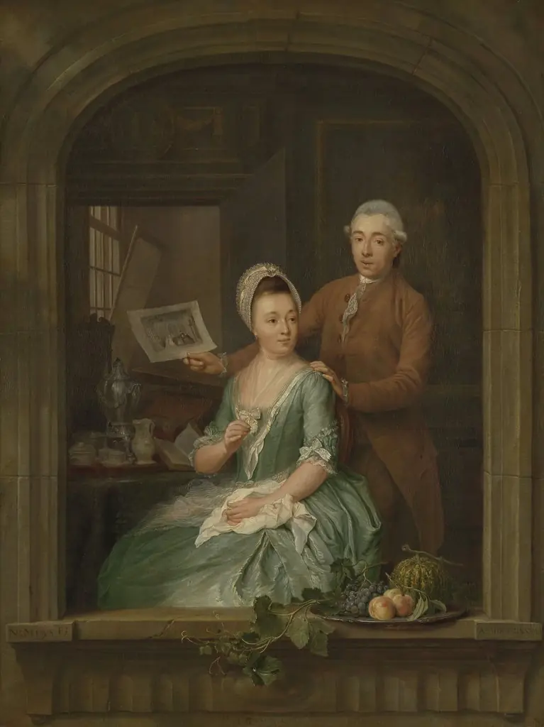 Portrait of Robert Muys and his Wife Maria Nozeman