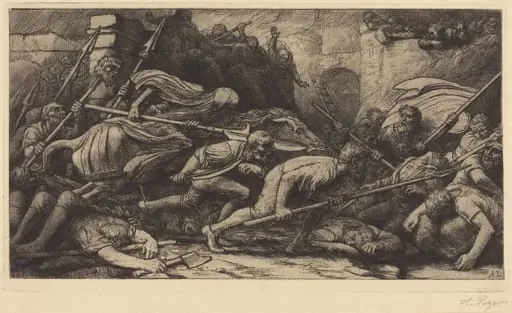 The Triumph of Death: Battle (Le triomphe de la mort: Le combat)