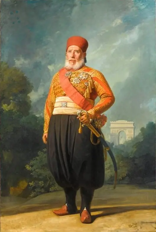 Portrait of Ibrahim Pasha of Egypt (1789–1848)