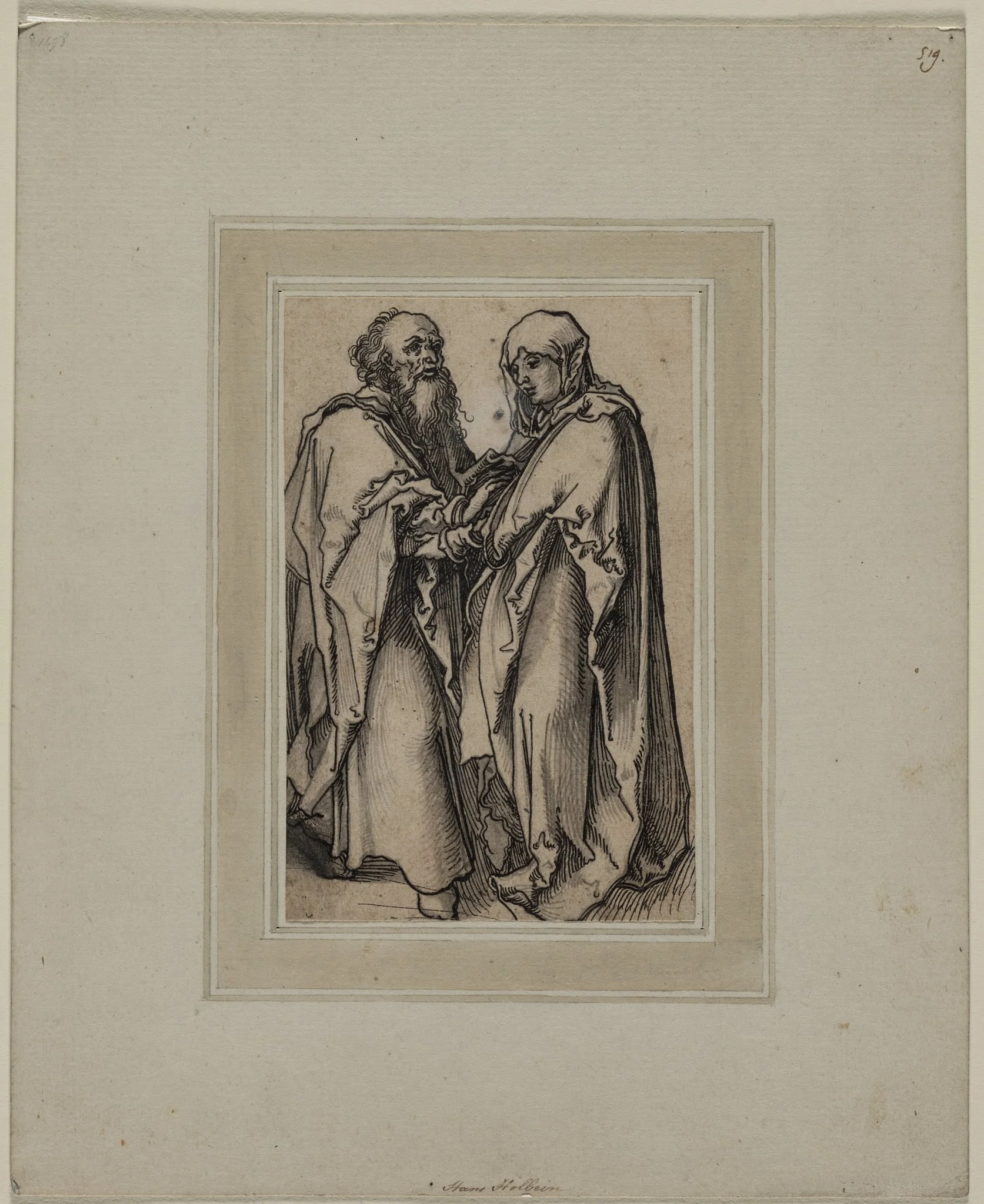 The Meeting of Joachim and Anna, by Wolf Traut, 1504