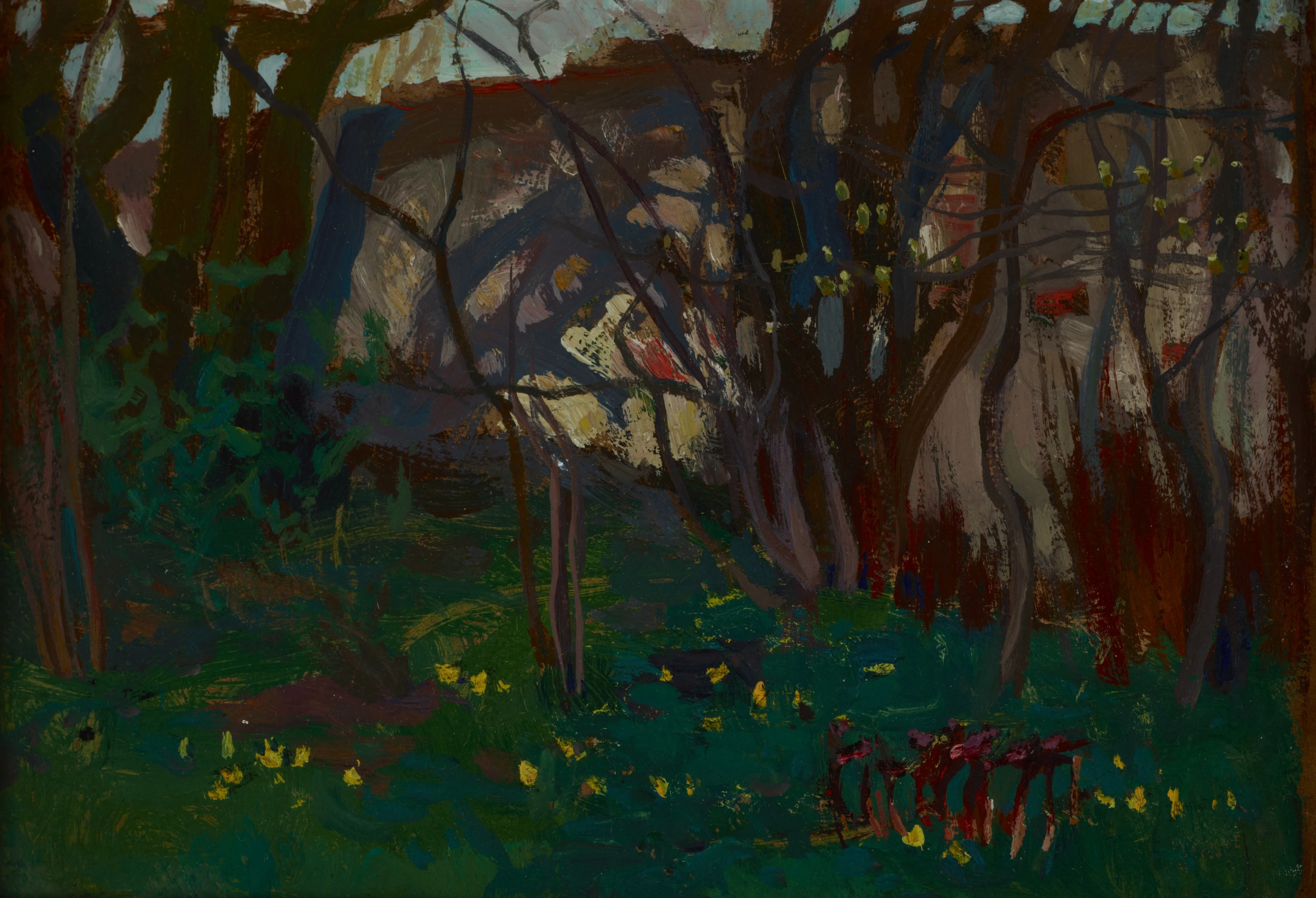 Botanical Garden, by Jan Stanisławski, unspecified, 1905