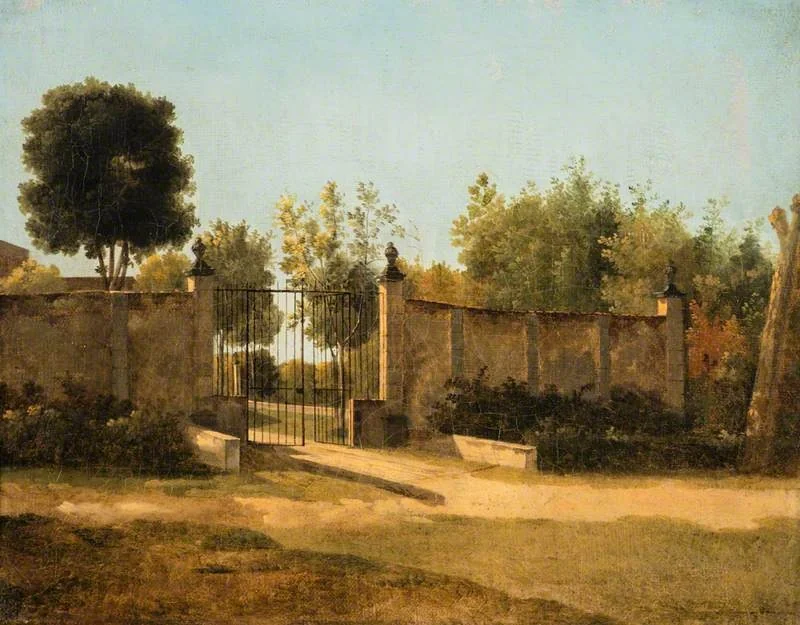 Chateau de Garros I, by Guillaume-Isidore Baron de Montbel, oil, 1826