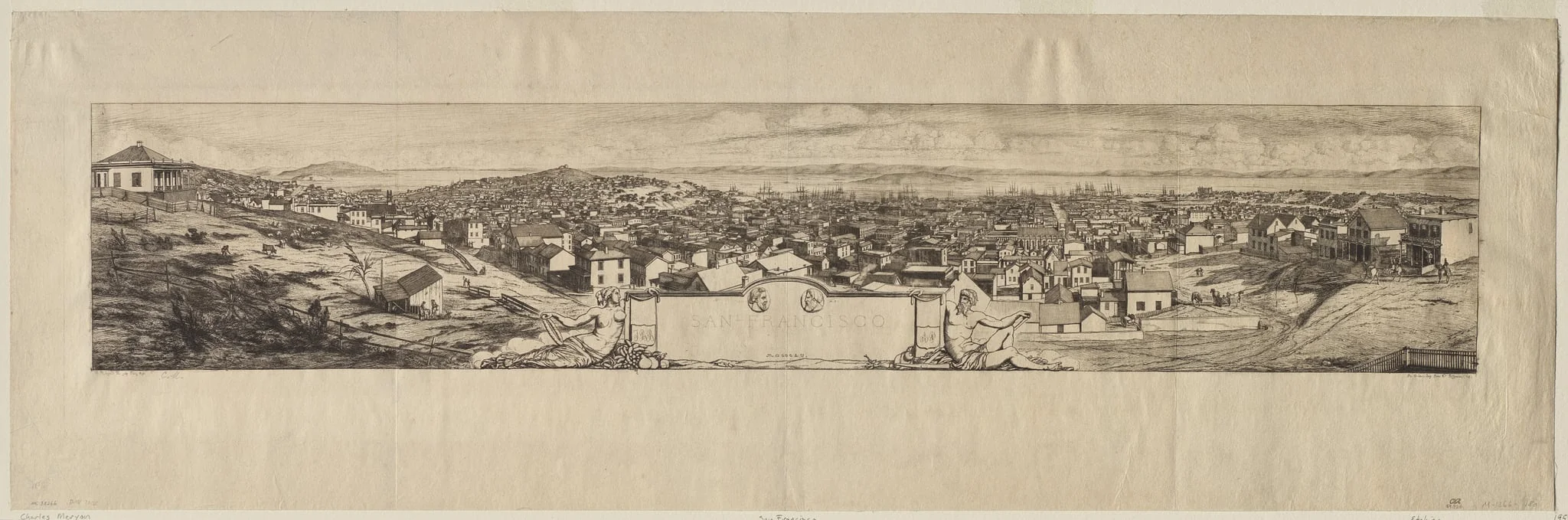 San Francisco, by Charles Meryon, 1856