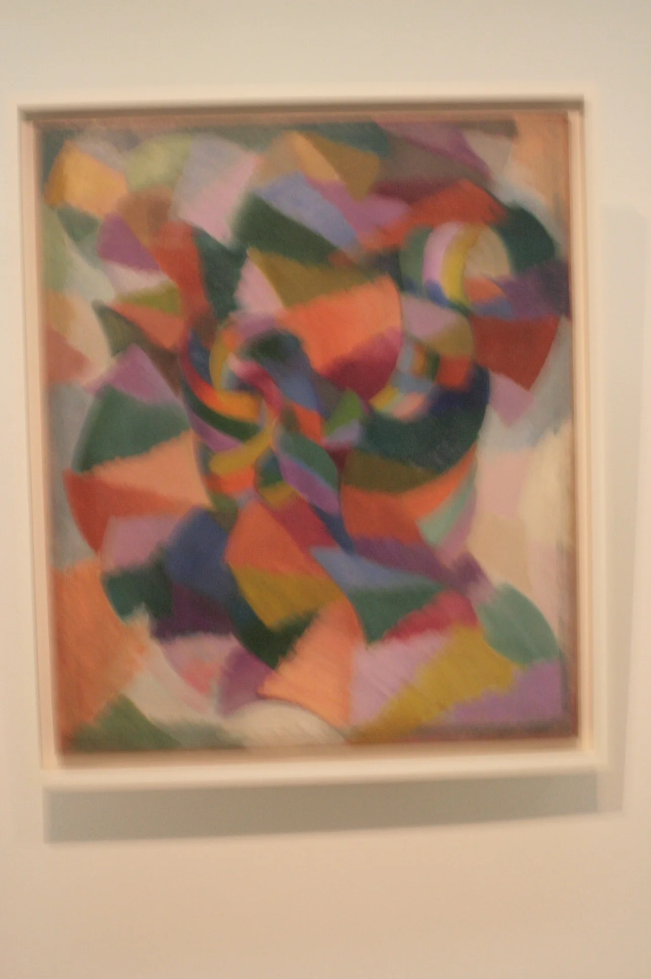 Arm Organization, by Stanton Macdonald-Wright, oil, 1914