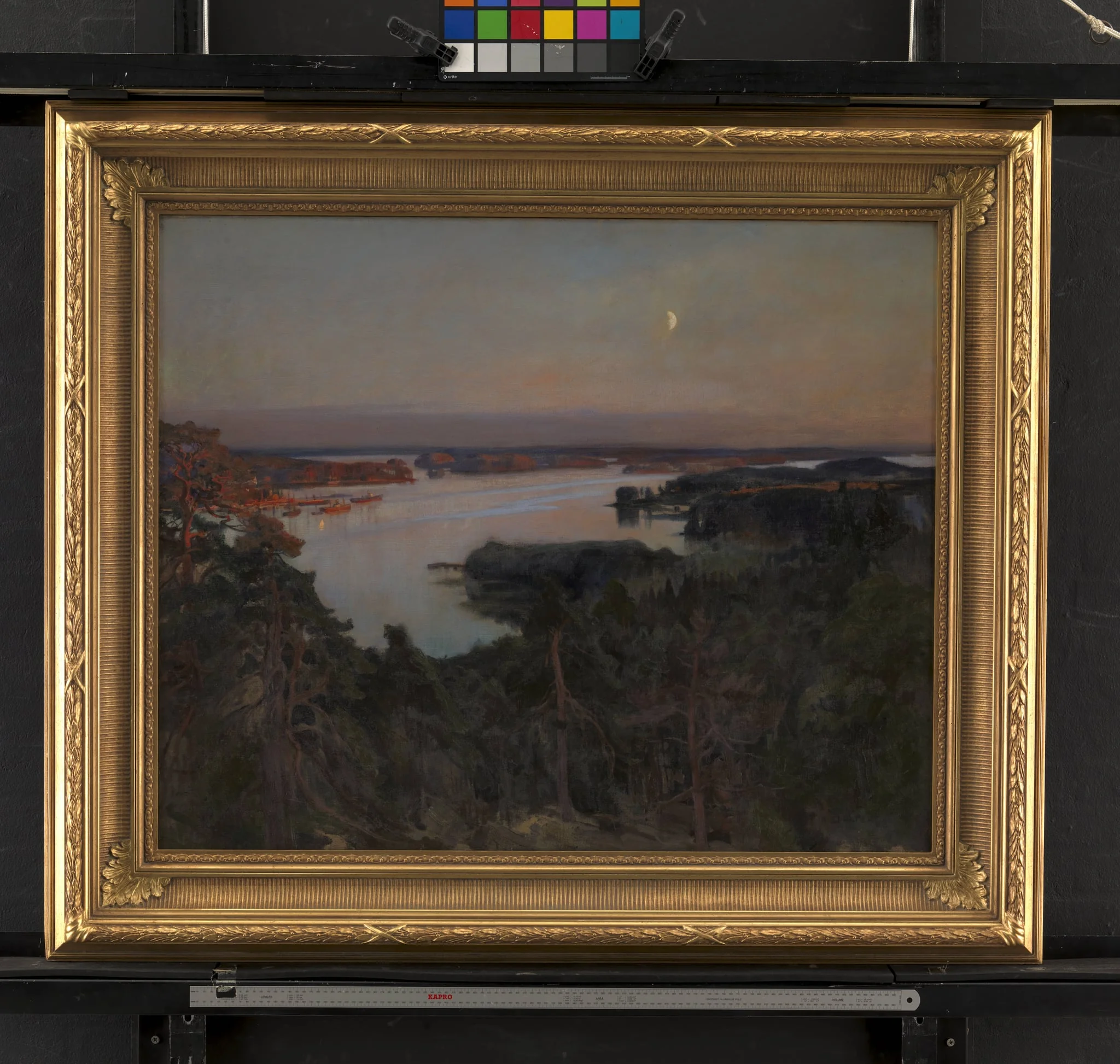 Summer Evening, Haiko Fiord, by Unknown, 1899