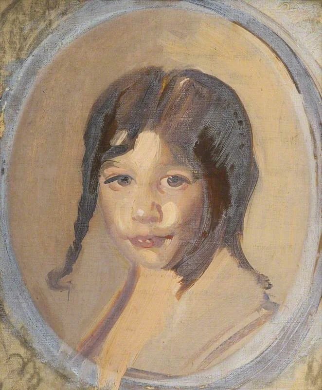 Dimples, by James Torrance, oil, 1897