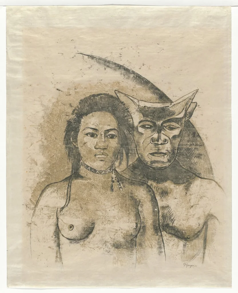 Untitled, by Paul Gauguin, oil, 1900