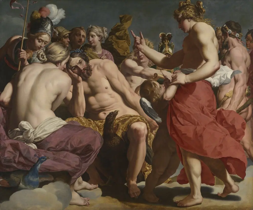 Jupiter Rebuked by Venus