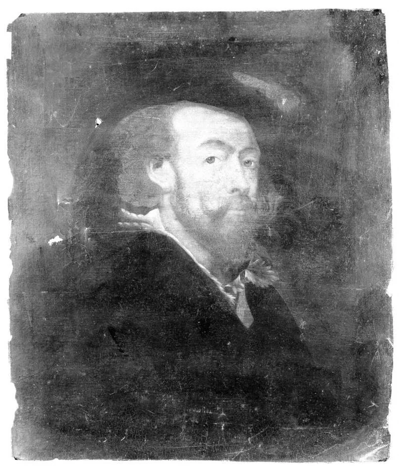 Self-portrait, by Peter Paul Rubens, oil, 1618