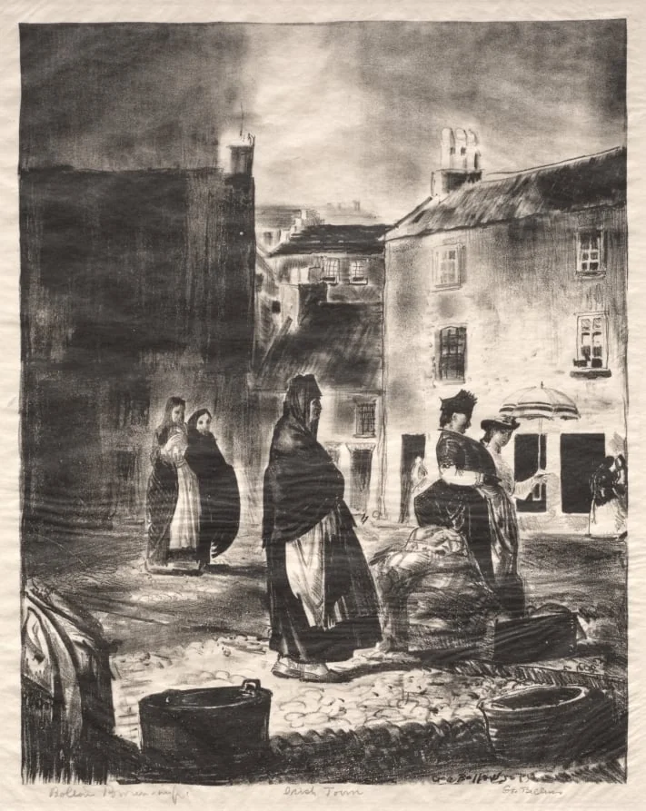 Irish Town, by George Bellows, 1923