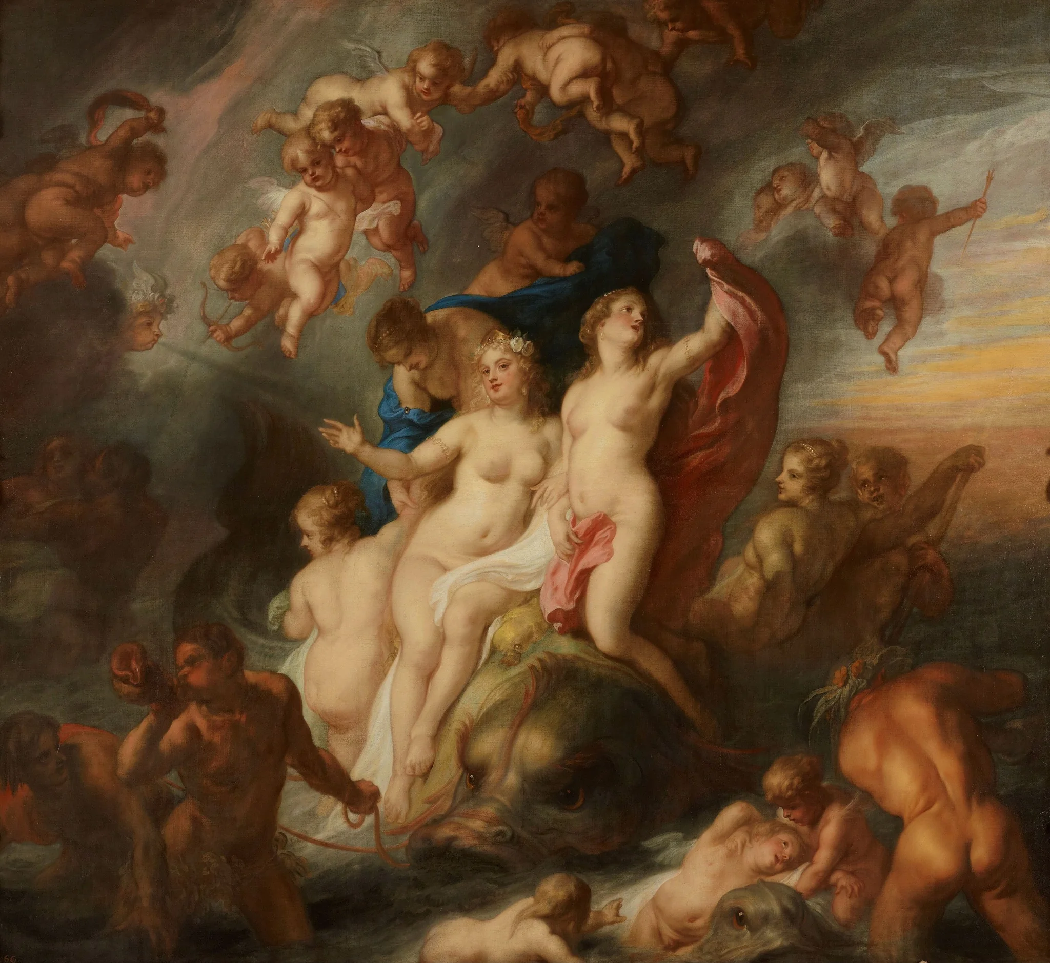 Triumph of Galatea, by Theodoor van Thulden, paint, 1659