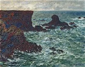 Rocks at Port-Coton, the Lion Rock, Belle Ile