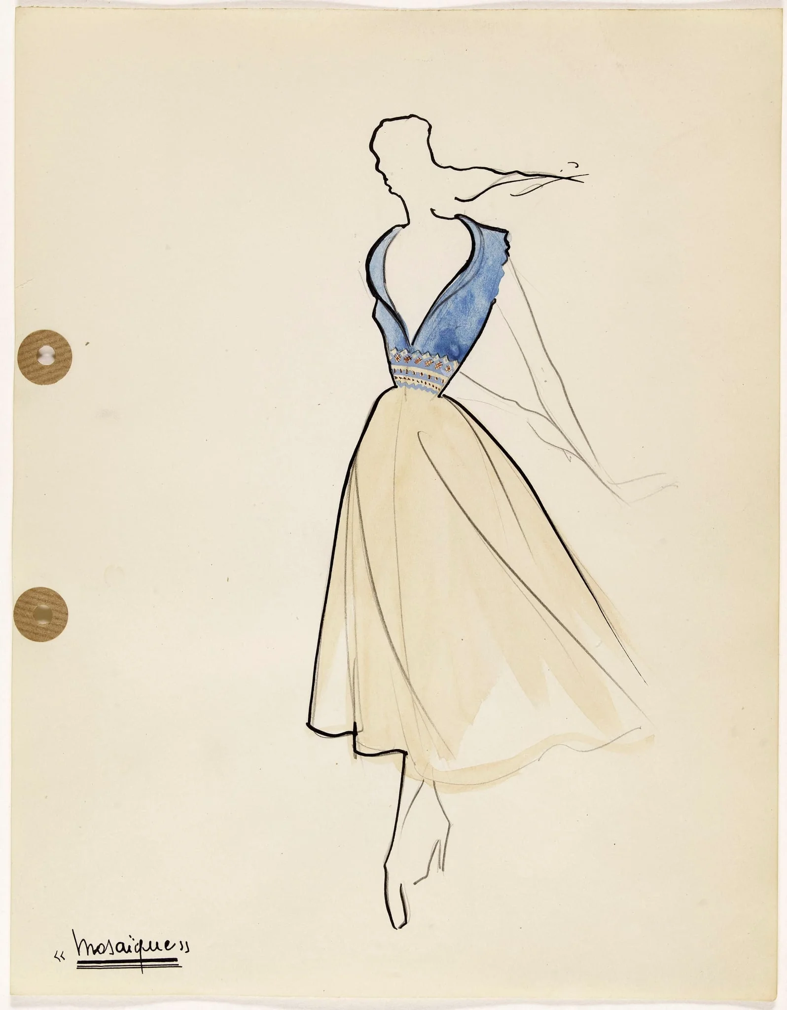 'Mosaïque', by Marie-Louise Carven, 1949