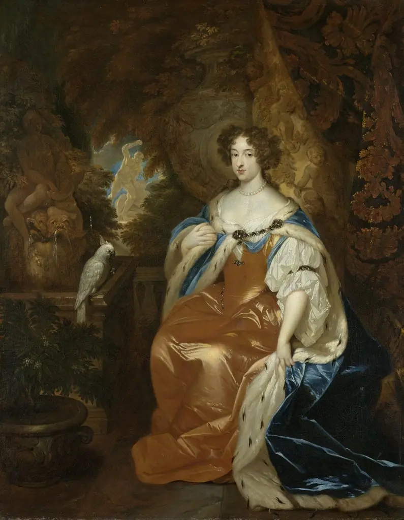 Portrait of Mary Stuart (1662-95), wife of Prince William III
