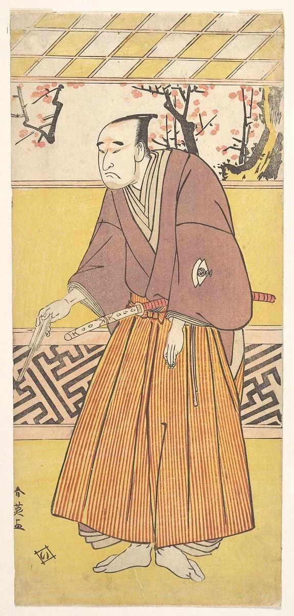 Untitled, by Katsukawa Shun'ei 勝川春英, ink, 1780