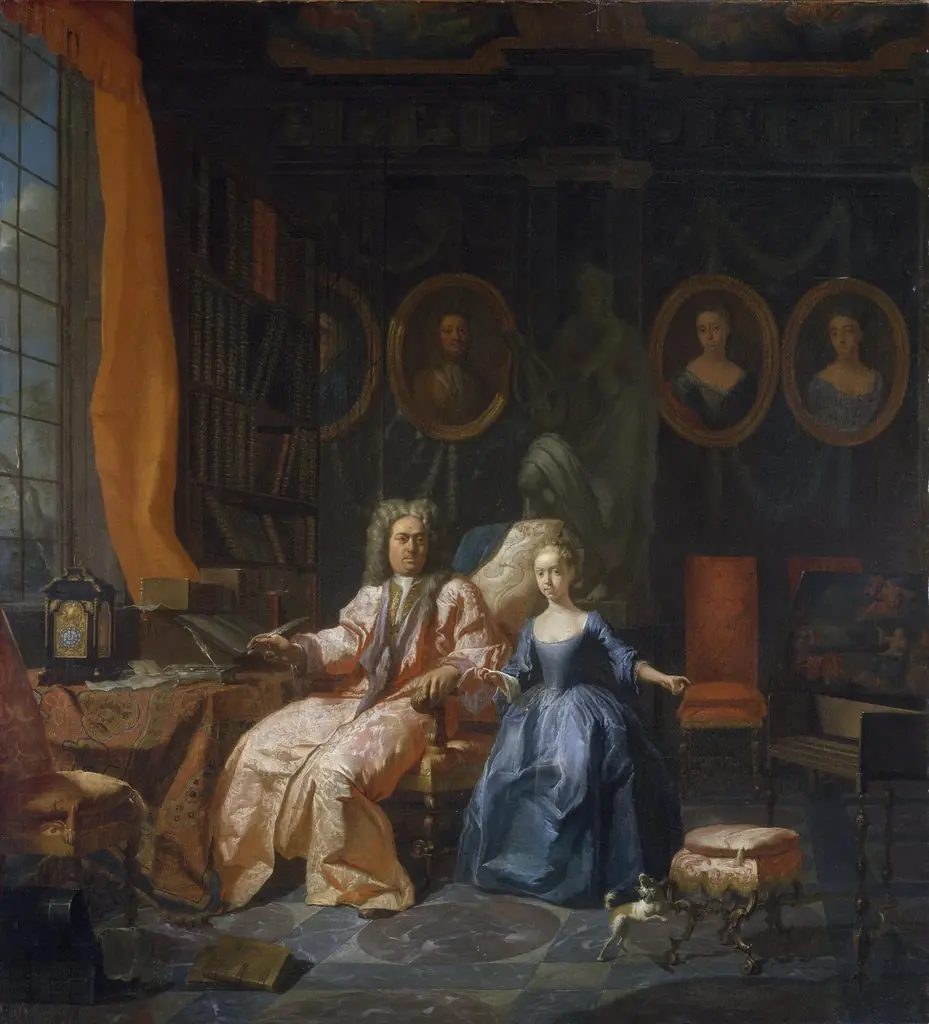 Portrait of a Man and his Daughter