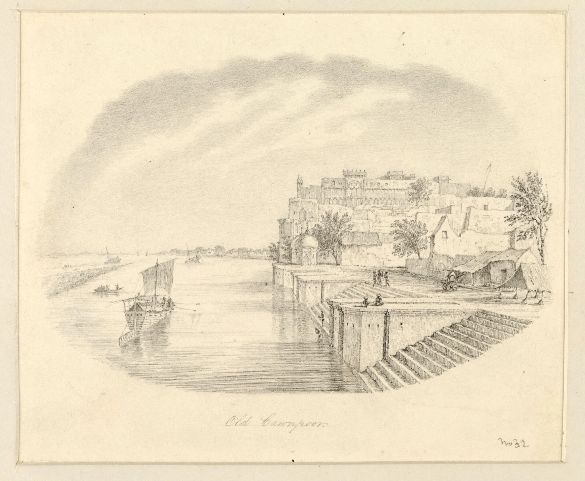 Old Cawnpoor, by Robert Captain Smith, 1830