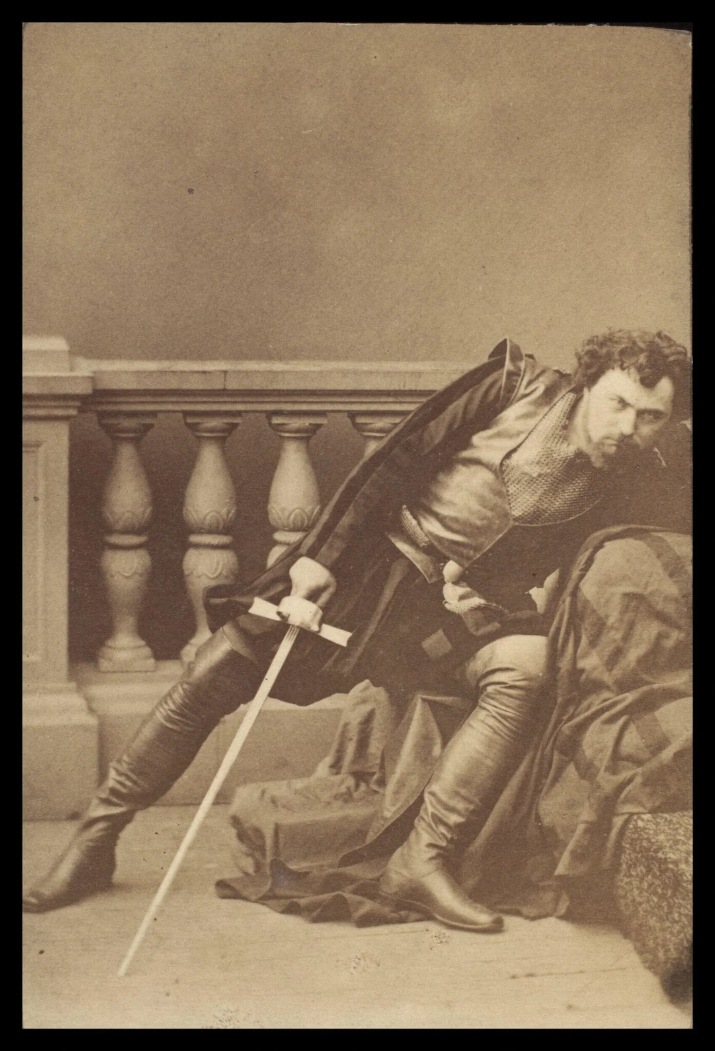 Guy Little Theatrical Photograph, by Pesme, photographic, 1850