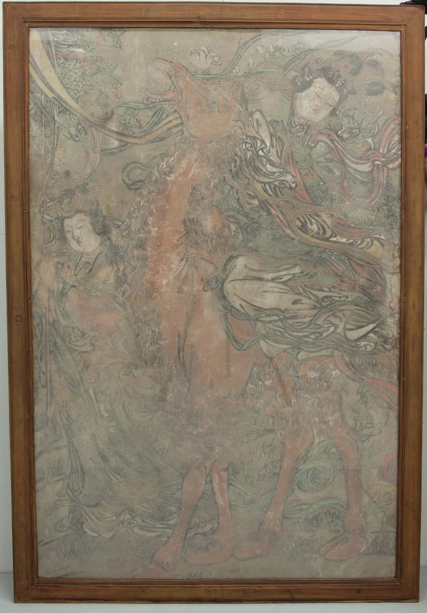 Kuan Yin's Attendants, by Unknown, unspecified, 1368